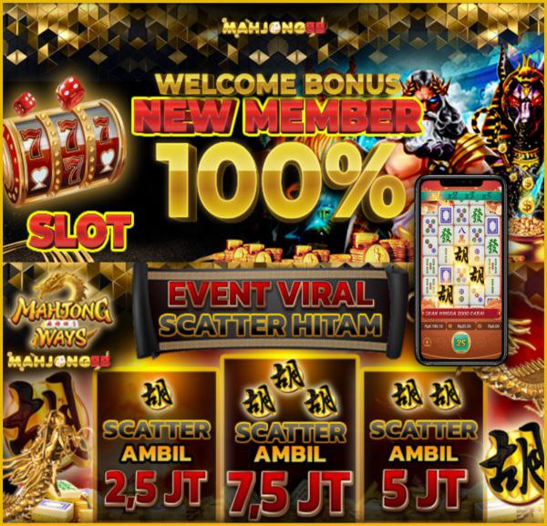 MAHJONG88 # Situs Slot Bonus New Member 100 Di Awal TO 3x 5x 7x 10x Di Awal Tanpa To Dan Masih Banyak Promosi Slot Bonus Lainnya